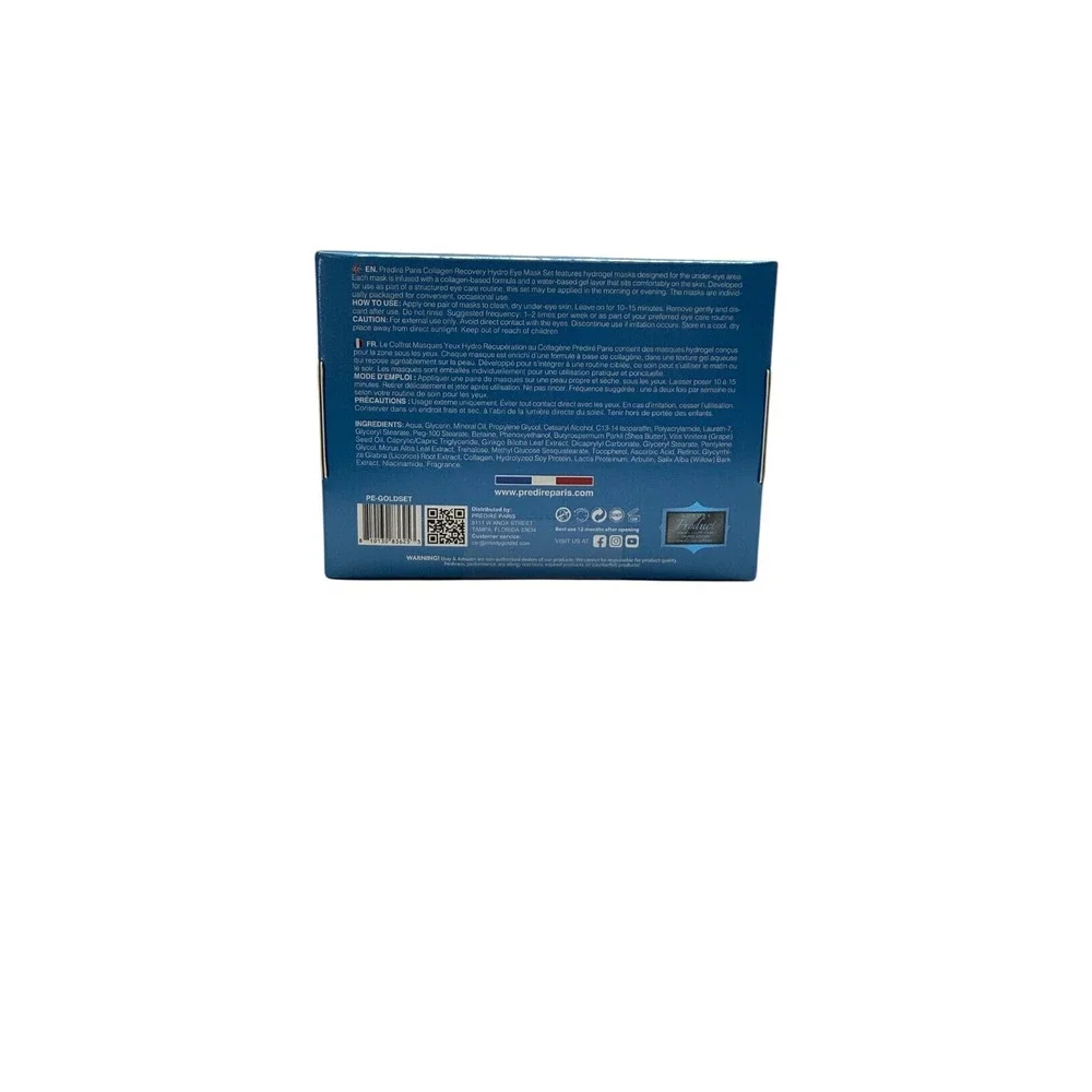 Predire Paris Collagen Recovery Hydro Eye Mask Set 12 Pairs NonSurgical Solution